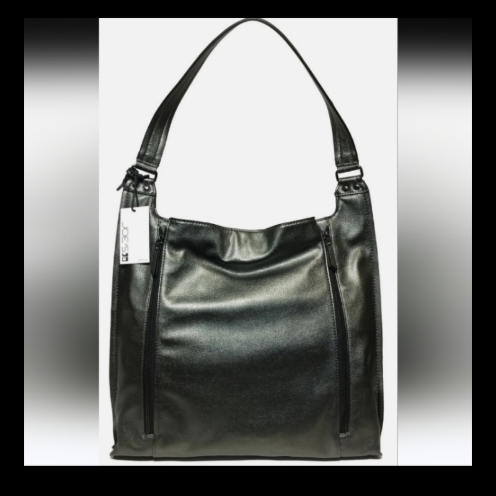 Joe's Jeans Black Hobo Bag